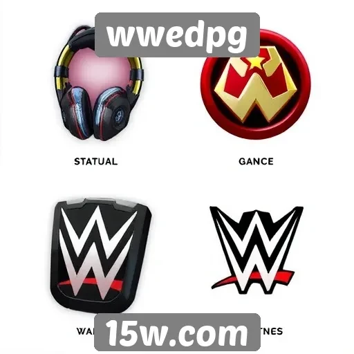 Acessórios e personalizações oferecidos no wwedpg