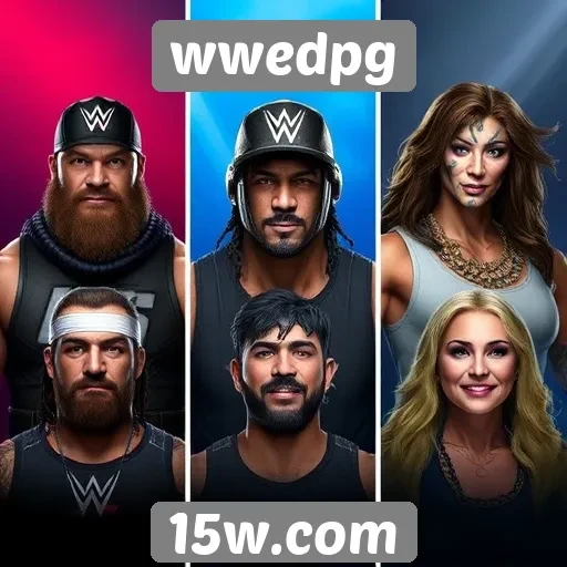 Atualizações de personagens disponíveis em wwedpg