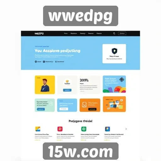 Análise detalhada do design do site wwedpg