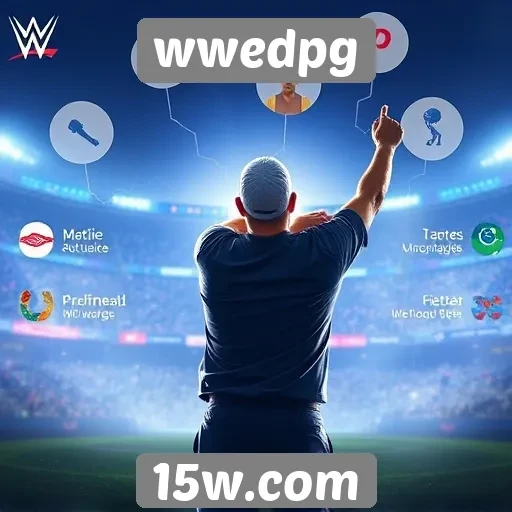 Destaques das funcionalidades interativas do wwedpg