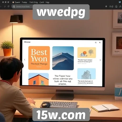 Experiências de usuário no site wwedpg