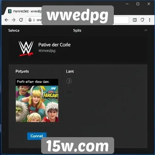 interface do wwedpg recebe atualizações significativas