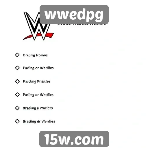 Análise das características do site wwedpg